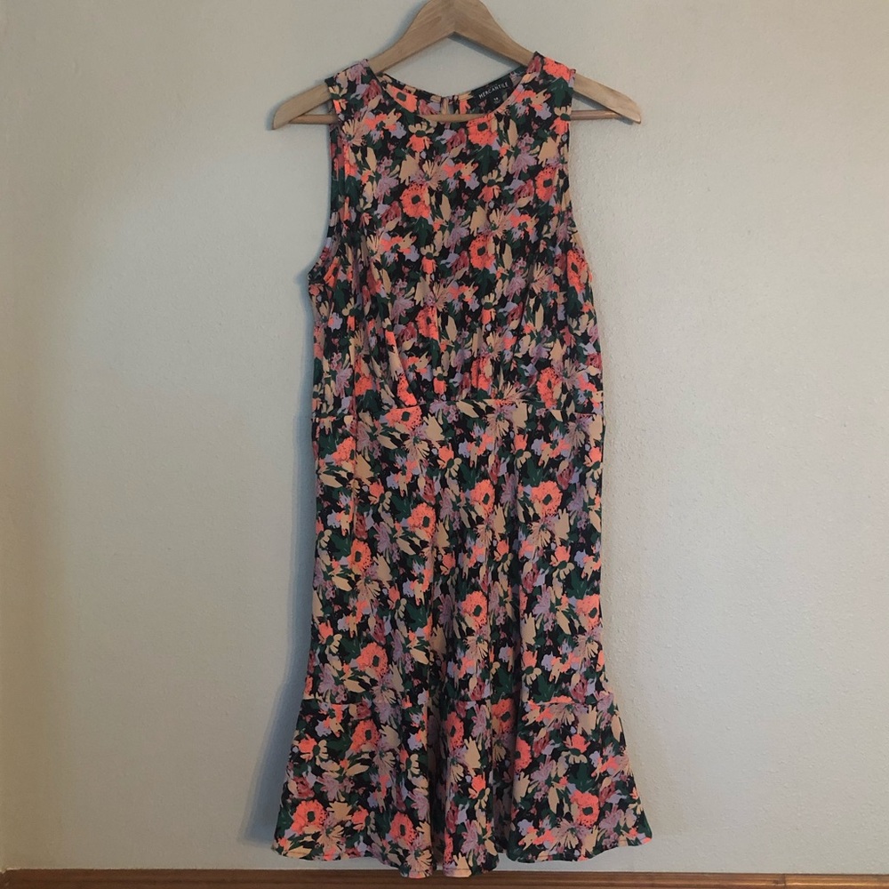J. Crew Ruched Waist Dress